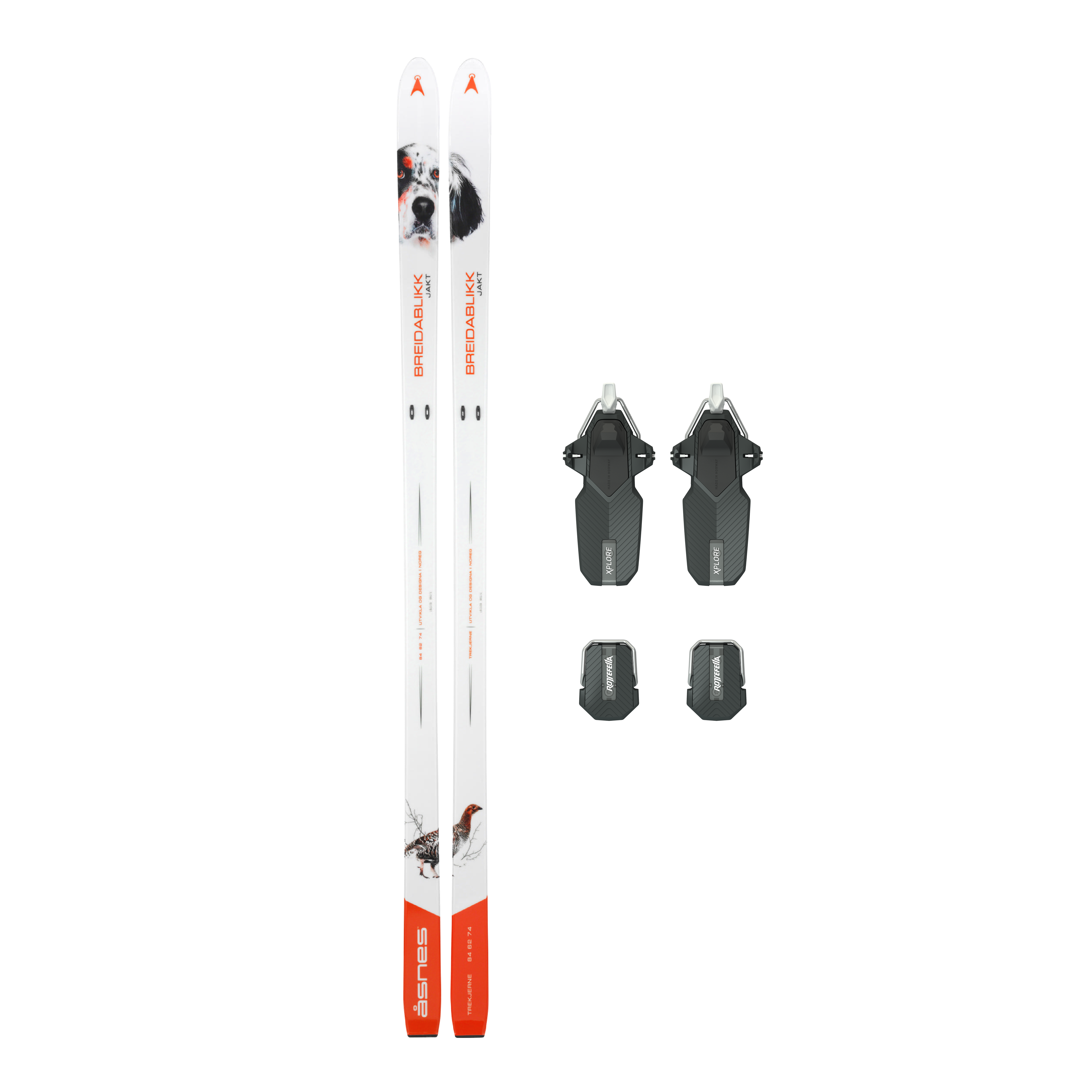 BREIDABLIKK HUNTER BC SKI & ROTTEFELLA XPLORE BC OFF-TRACK