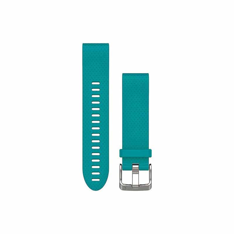 Acc,fenix 5s 20mm QuickFit Turquoise Silicone Band