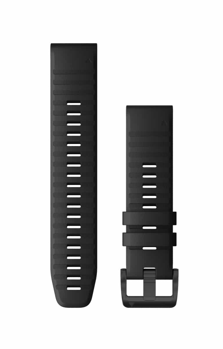 Acc,fenix 6 22mm QuickFit Black Silicone Band