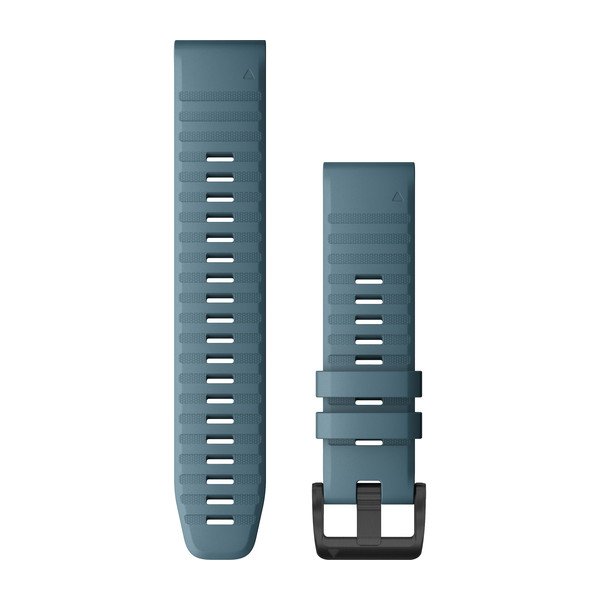 Acc,fenix 6 22mm QuickFit Lakeside Blue Silicone Band
