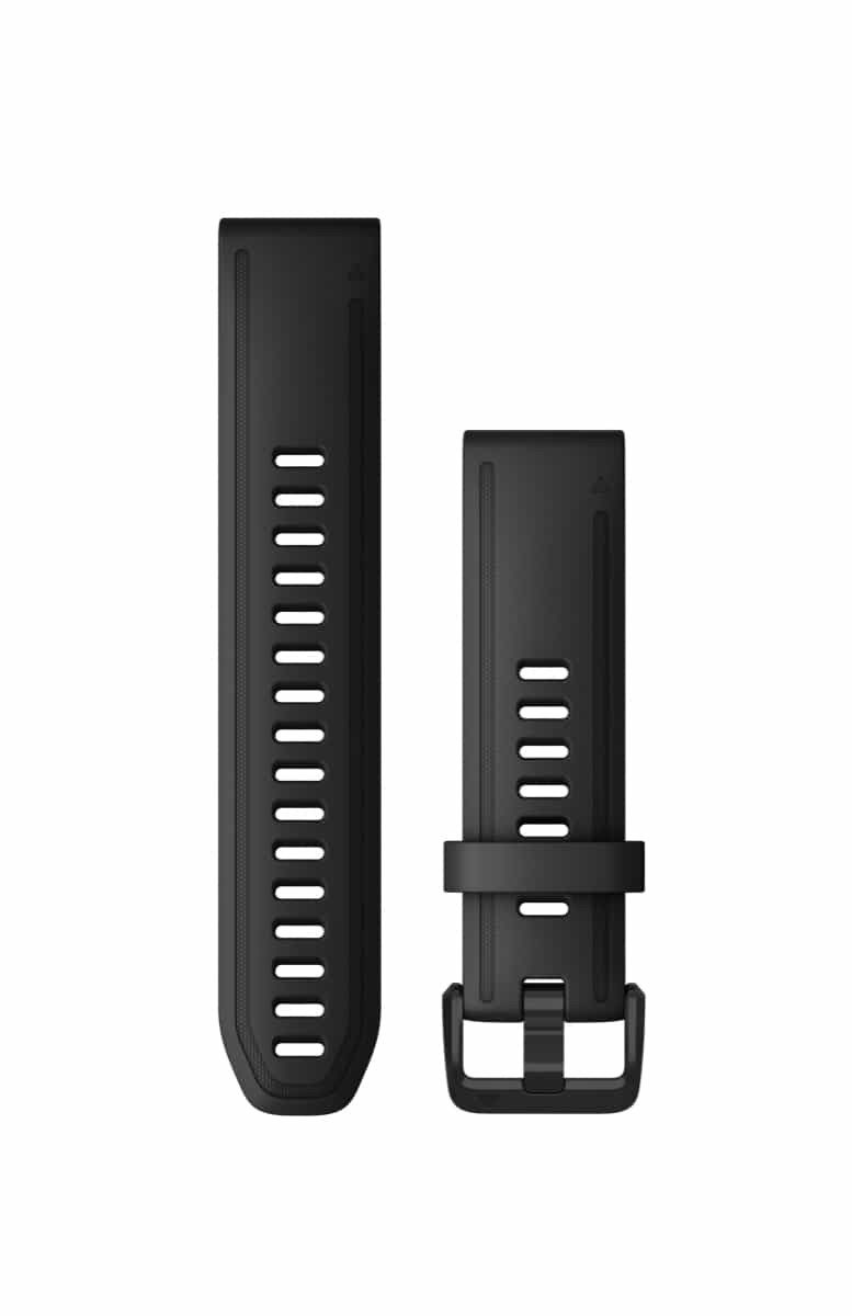 Acc,fenix 6s 20mm QuickFit Black Silicone Band