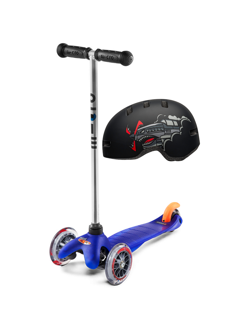 Micro Mini sparkesykkel & Bell Sykkelhjelm Lil Rider