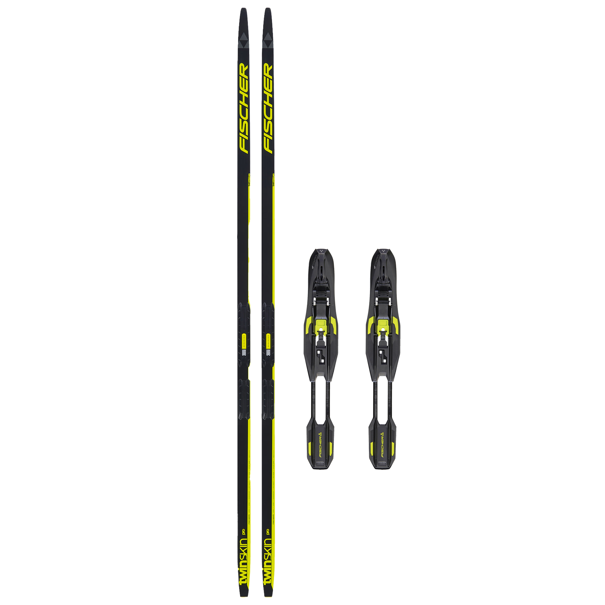 FISCHER Twin Skin Pro STIFF & FISCHER Control Step in FISCHER Twin Skin Pro STIFF & FISCHER Control Step in