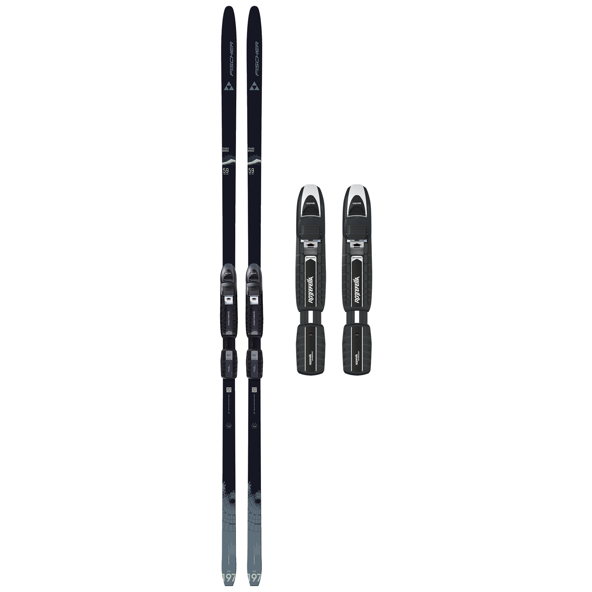 FISCHER TransNordic 59 Twin Skin & ROTTEFELLA BC AUTO