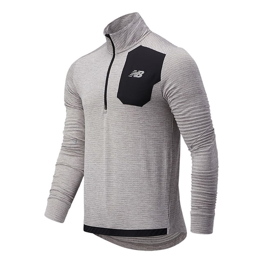 Impact Run Grid Back Half Zip