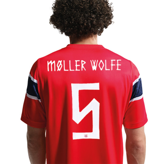 Nike NORGE Mens Stadium Home Jersey MØLLER WOLFE 2026