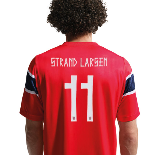 Nike NORGE Mens Stadium Home Jersey STRAND LARSEN 2026